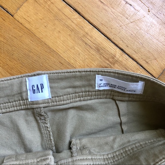 NWT Gap 4 inch high rise shorts size 10 - Picture 5 of 6